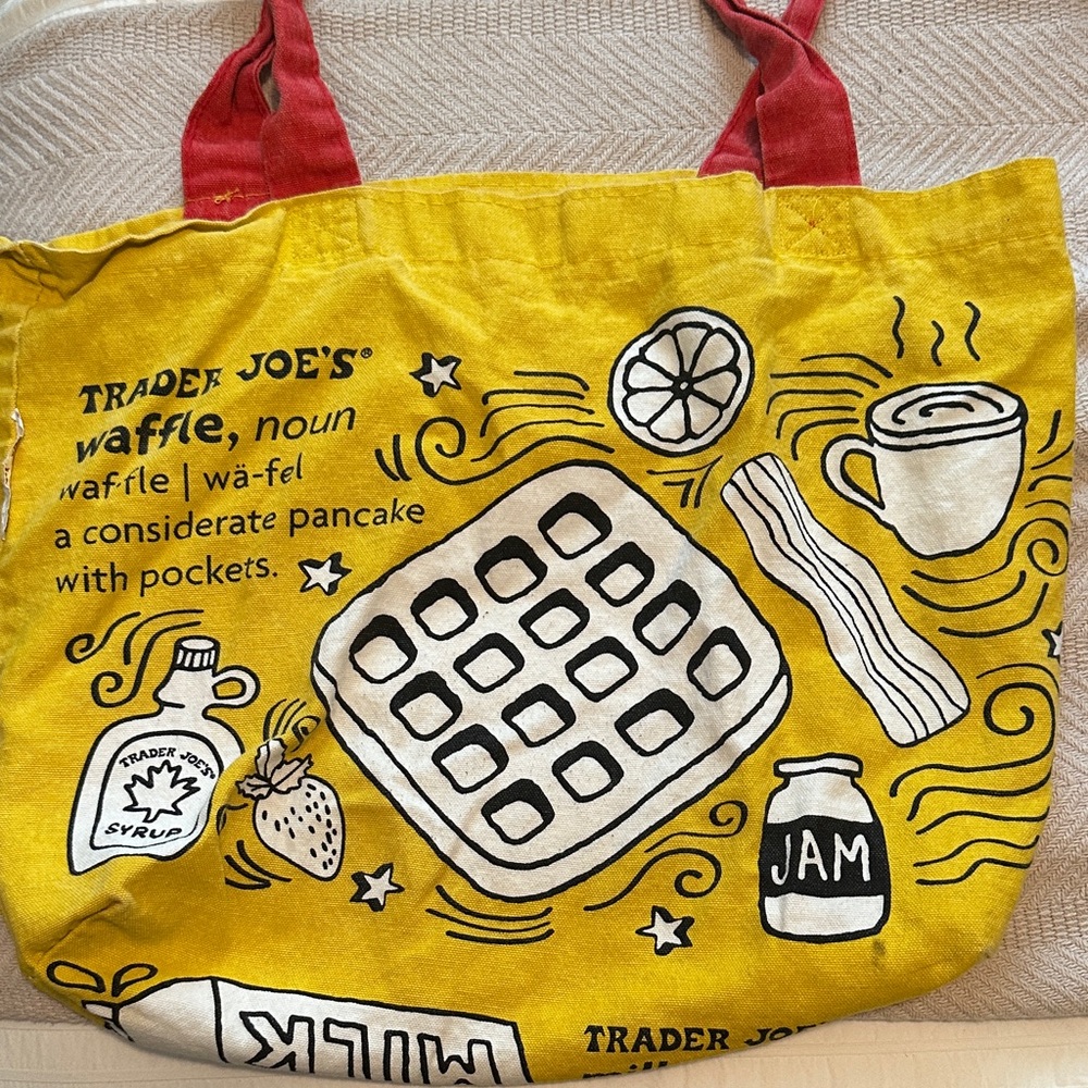 Trader Joe’s Yellow Tote Bag